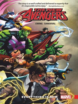 cover image of The New Avengers (2015), Volume 1
